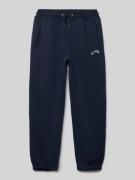 Sweatpants met labelstitching, model 'ARCH'