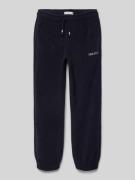 Sweatpants met logostitching, model 'POLAR'