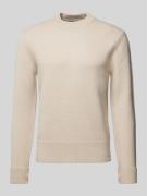 Wollen pullover met ronde hals, model 'ANREBBE'