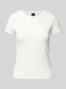 T-shirt met ronde hals