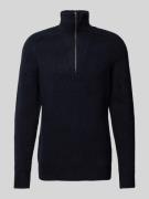 Gebreide pullover met schipperskraag, model 'Kristian'