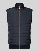 Bodywarmer met opstaande kraag