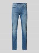 Slim fit jeans met 5-pocketmodel