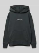 Loose fit hoodie met kangoeroezak