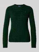 Gebreide pullover met ribboorden, model 'JULIANNA'