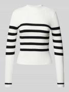 Gebreide pullover van ribtricot, model 'FIFI'