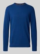 Gebreide pullover met ronde hals