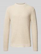 Gebreide pullover met ribboorden, model 'VIGGO'