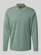 Regular fit poloshirt met borstzak