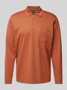 Regular fit poloshirt met borstzak