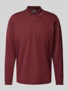 Regular fit poloshirt met borstzak