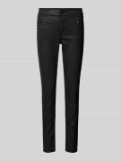 Skinny fit jeans met ritszakken, model 'MALOU'