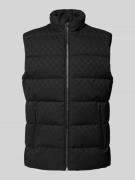 Regular fit bodywarmer met opstaande kraag, model 'KORNEZ'