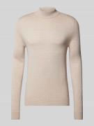 Gebreide pullover met turtleneck