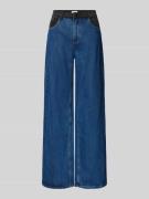 Wide leg jeans in 5-pocketmodel, model 'Maleah'