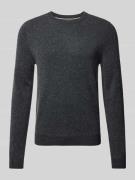 Gebreide pullover met ronde hals