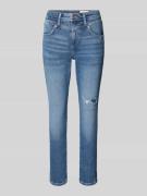 Slim fit jeans met logo-applicatie, model 'BETSY'