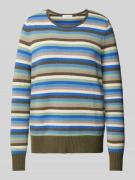 Gebreide pullover met ronde hals