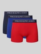 Boxershort met band met label in een set van 3 stuks