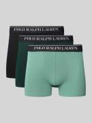 Boxershort met band met label in een set van 3 stuks