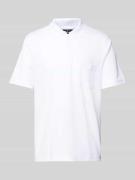 Regular fit poloshirt met borstzak