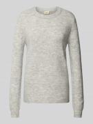 Gebreide pullover met ronde hals, model 'Rellis'