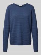 Gebreide pullover met ribboorden, model 'Dodo'