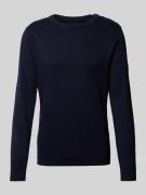 Gebreide pullover met ronde hals, model 'BLUROBSON'