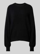 Gebreide pullover met ballonmouwen, model 'Acentia'