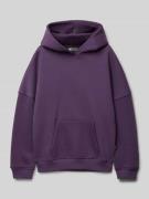 Hoodie met labeldetail, model 'ORLA'