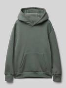 Hoodie met labeldetail, model 'ORLA'