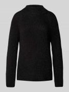 Gebreide pullover met effectgaren