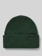 Beanie met labeldetail, model 'GORDAN'