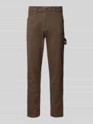 Relaxed fit broek in 5-pocketmodel, model 'Hurricane'