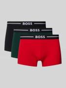 Boxershort met elastische band in een set van 3 stuks