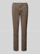 Slim fit broek in verkorte pasvorm, model 'Italy'