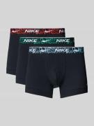 Boxershort met elastische band met logo in een set van 3 stuks