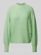 Gebreide pullover met turtleneck, model 'IRMA'