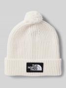 Beanie met labelpatch