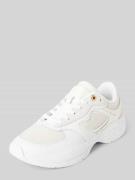 Leren sneakers met labeldetails, model 'CHUNKY RUNNER'