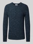 Gebreide pullover met ronde hals, model 'NEWVINCEBUBBL'