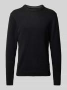 Gebreide pullover met structuurmotief, model 'Karl'