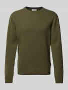 Gebreide pullover met structuurmotief, model 'Karl'