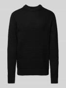 Gebreide pullover met structuurmotief, model 'Karl'