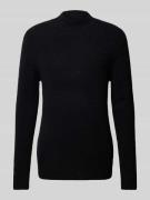 Gebreide pullover met opstaande kraag, model 'ZAYYN'