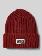 Beanie met labelpatch, model 'SEANIA'