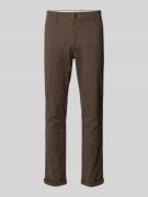 Slim fit chino met achterzakken, model 'MARCO FURY'