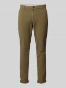 Slim fit chino met achterzakken, model 'MARCO FURY'