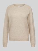 Gebreide pullover met ronde hals, model 'RICA'