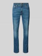 Slim fit jeans in 5-pocketmodel, model 'LOOM'